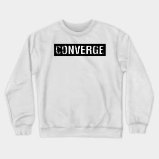 Black conver Crewneck Sweatshirt